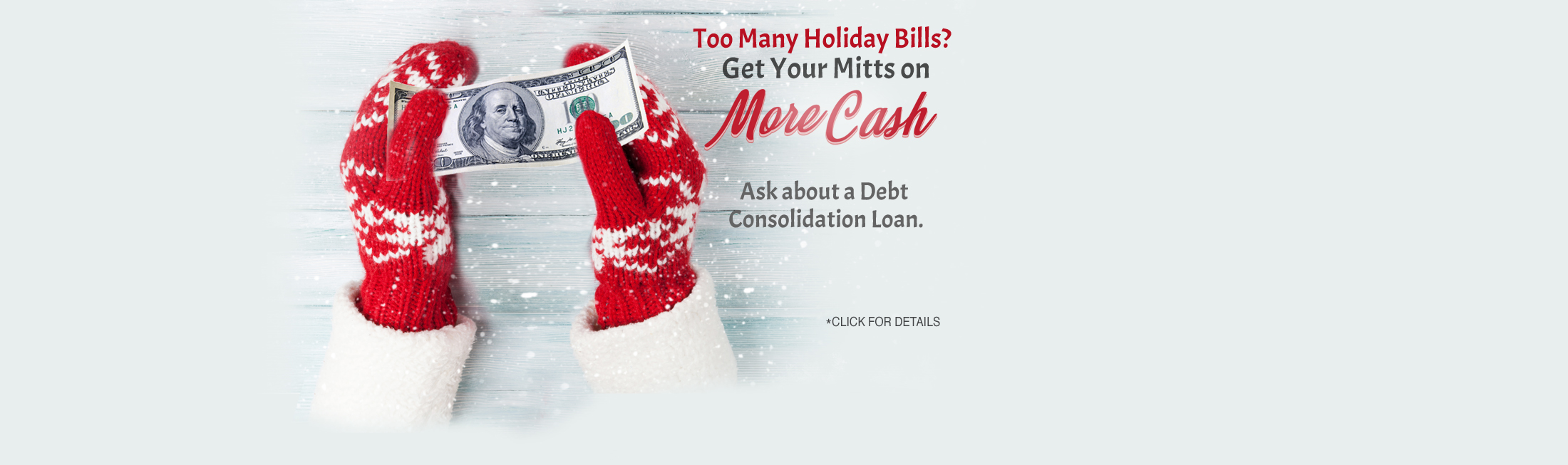 Holiday Debt Consolidation